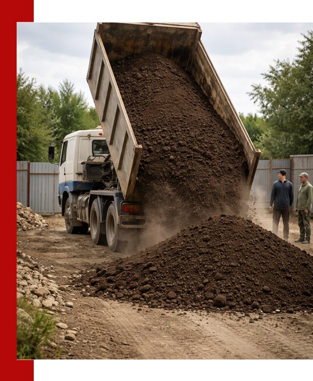 Доставка самосвалом 10 кубов в чайковском быстро и надёжно