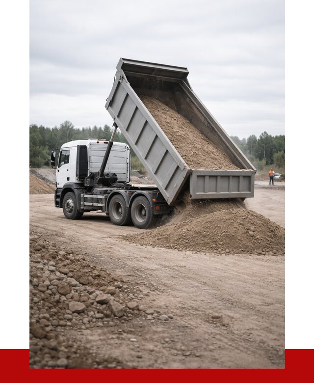 Доставка самосвалом 15 кубов в чайковском от 6579 руб. | ПРОНЕРУДЧкв