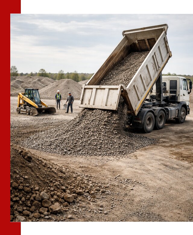 Доставка самосвалом 25 м³ в чайковском быстро и надежно