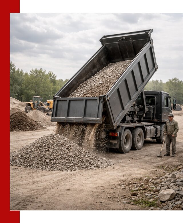 Доставка самосвалом 30 м3 по выгодным ценам в чайковском