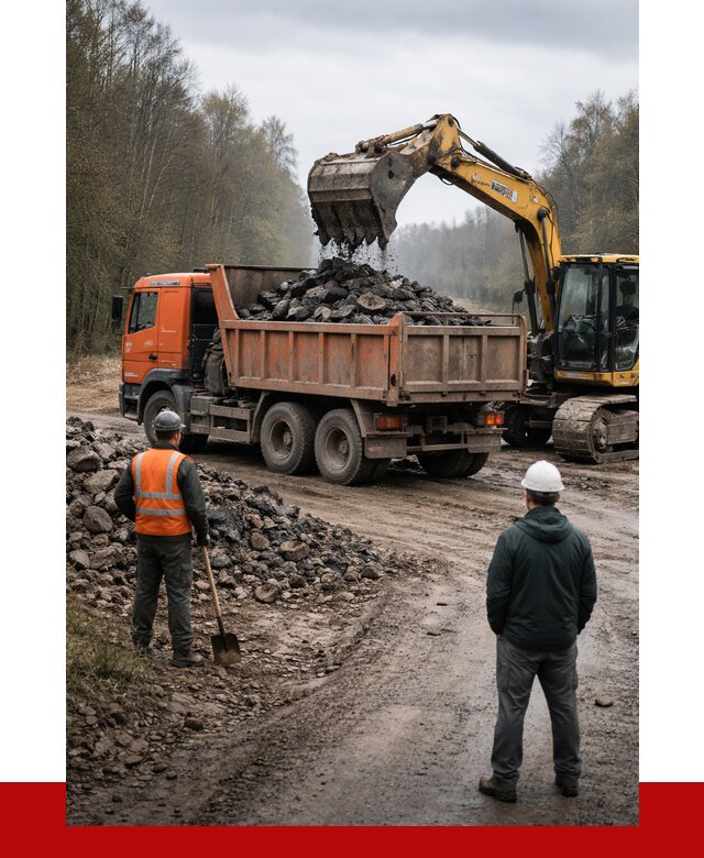 Вывоз асфальта в чайковском от 4554 р. самосвалом ПРОНЕРУДЧкв